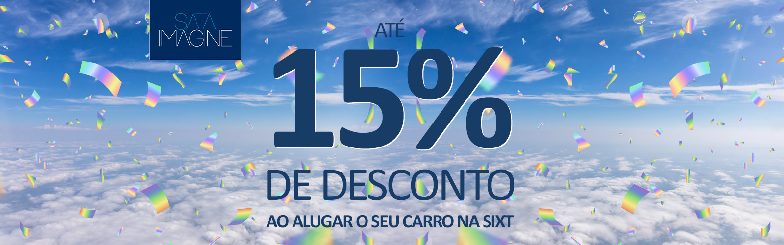 Até 15% de discounto ao alugar o carro na Sixt